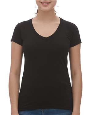 M&O - Women's Fine Blend V-Neck T-Shirt