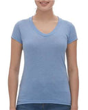 M&O - Women's Fine Blend V-Neck T-Shirt